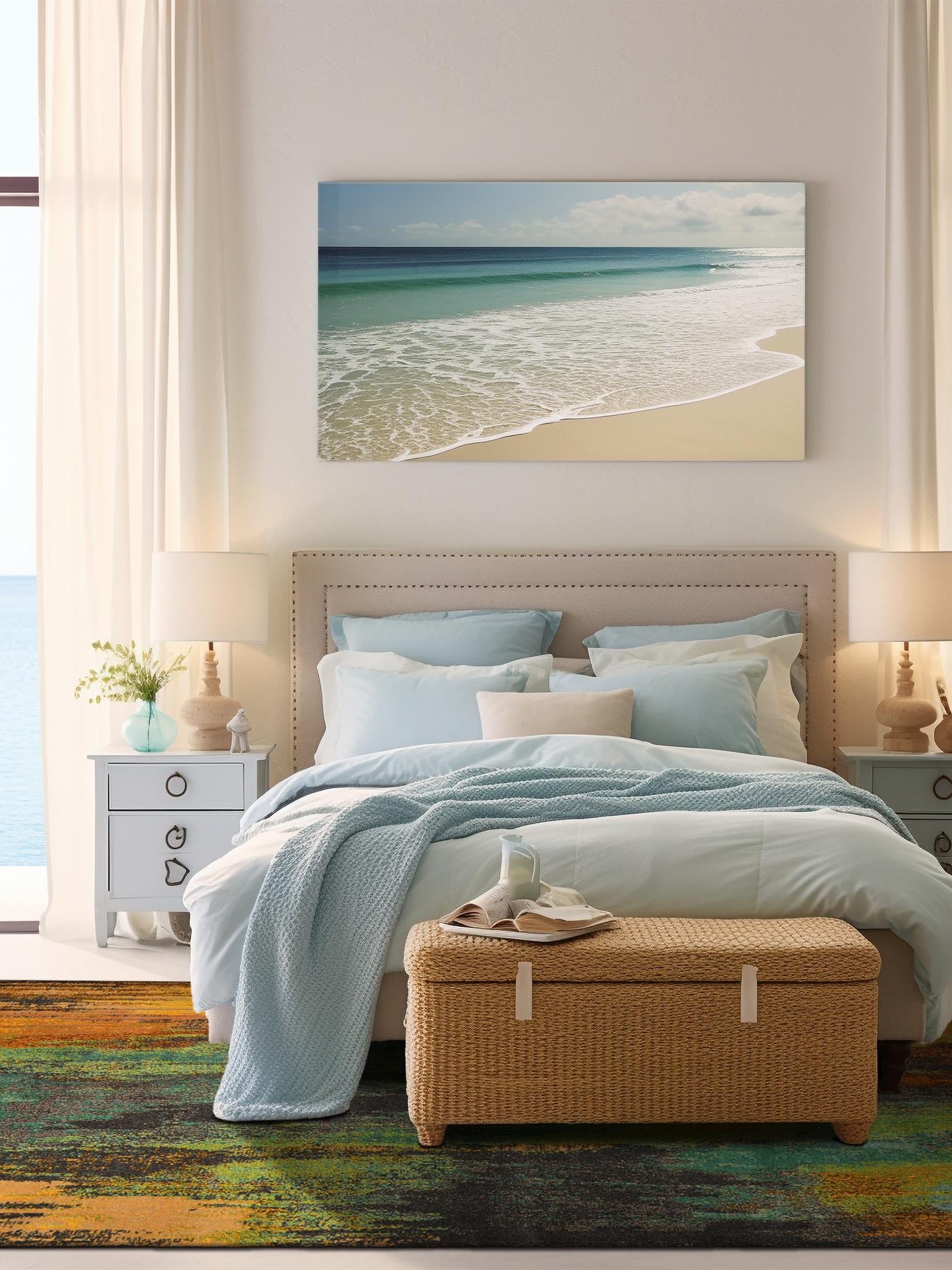 Multicolor 10' 6 x 16' 5 Jardin Rectangle Area Rug 100% Polypropylene With Cotton Backing Colorful & Vivid Modern Carpet for Home Decor for Sale at Rug Engine