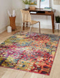 Multicolor 5' 1 x 8' Jardin Rectangle Rug