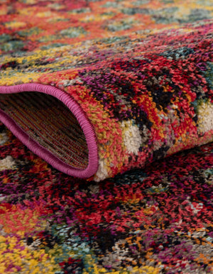 Multicolor 6' 1 x 9' Jardin Rectangle Area Rug 100% Polypropylene With Cotton Backing Colorful & Vivid Modern Carpet for Home Decor for Sale at Rug Engine