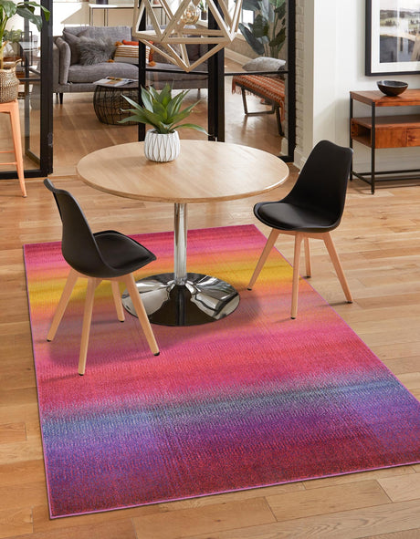 Multicolor 9' x 12' 2 Estrella Rectangle Area Rug 100% Polypropylene Non-Shedding Stain Resistant Carpet Colorful Modern Abstract Design Easy Clean for Home Decor for Sale at Rug Engine