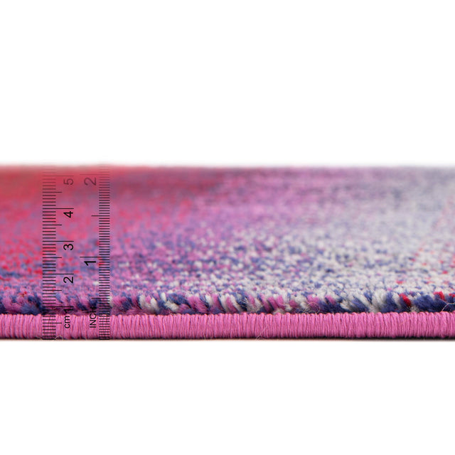Multicolor 2' 7 x 10' Estrella Runner Area Rug 100% Polypropylene Non-Shedding Stain Resistant Carpet Colorful Modern Abstract Design Easy Clean for Home Decor for Sale at Rug Engine