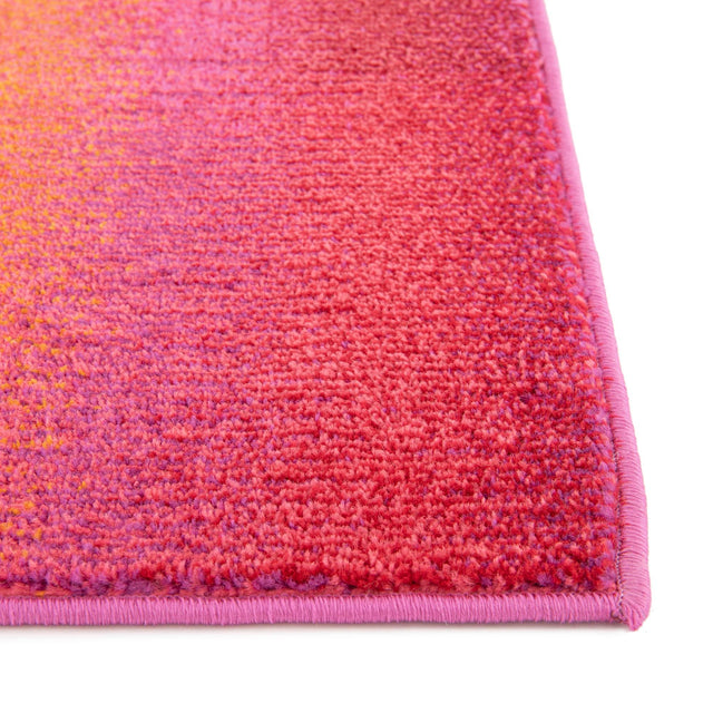 Multicolor 2' 7 x 10' Estrella Runner Area Rug 100% Polypropylene Non-Shedding Stain Resistant Carpet Colorful Modern Abstract Design Easy Clean for Home Decor for Sale at Rug Engine