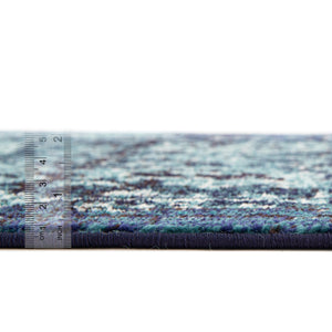 Blue 5' 1 x 8' Medici Rectangle Area Rug 100% Polypropylene Traditional Vintage Classic Carpet for Home Interior Design Decor for Sale at Rug Engine