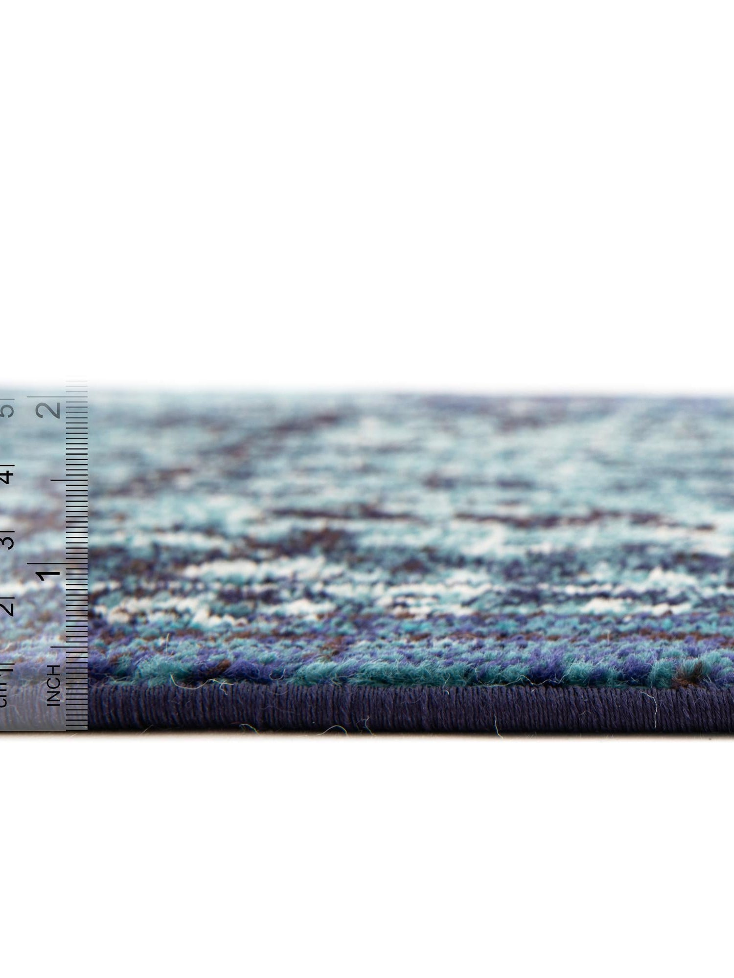 Blue 4' 1 x 6' 1 Medici Rectangle Area Rug 100% Polypropylene Traditional Vintage Classic Carpet for Home Interior Design Decor for Sale at Rug Engine