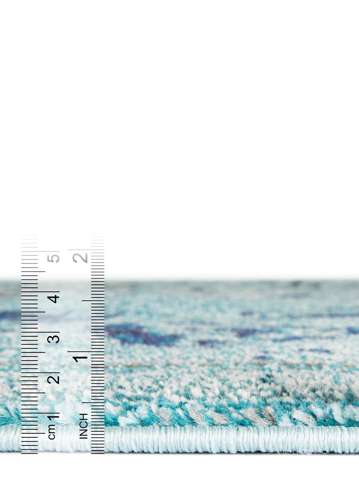 Light Blue 8' x 10' Medici Rectangle Area Rug 100% Polypropylene Traditional Vintage Classic Carpet for Home Interior Design Decor for Sale at Rug Engine