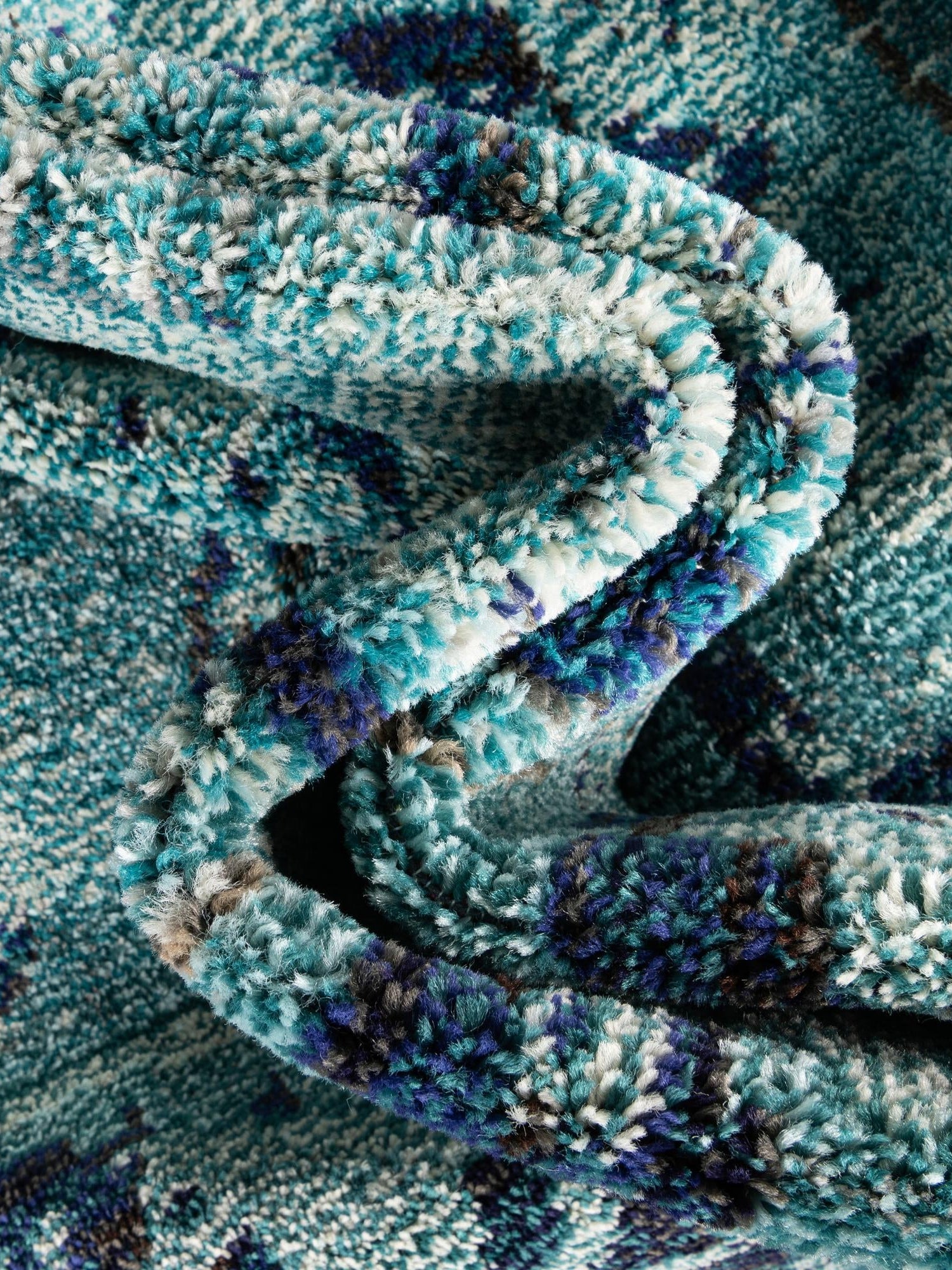 Light Blue 10' x 13' 1 Medici Rectangle Area Rug 100% Polypropylene Traditional Vintage Classic Carpet for Home Interior Design Decor for Sale at Rug Engine