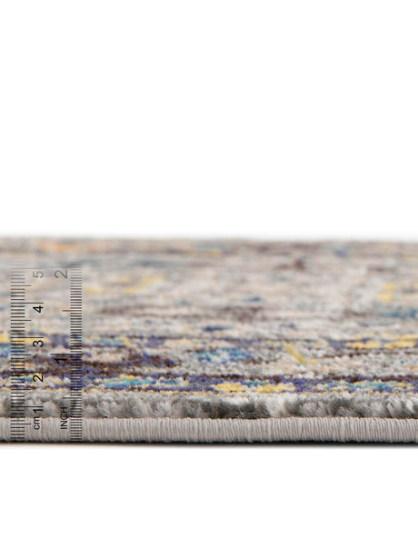 Gray 5' 1 x 8' Medici Rectangle Area Rug 100% Polypropylene Traditional Vintage Classic Carpet for Home Interior Design Decor for Sale at Rug Engine