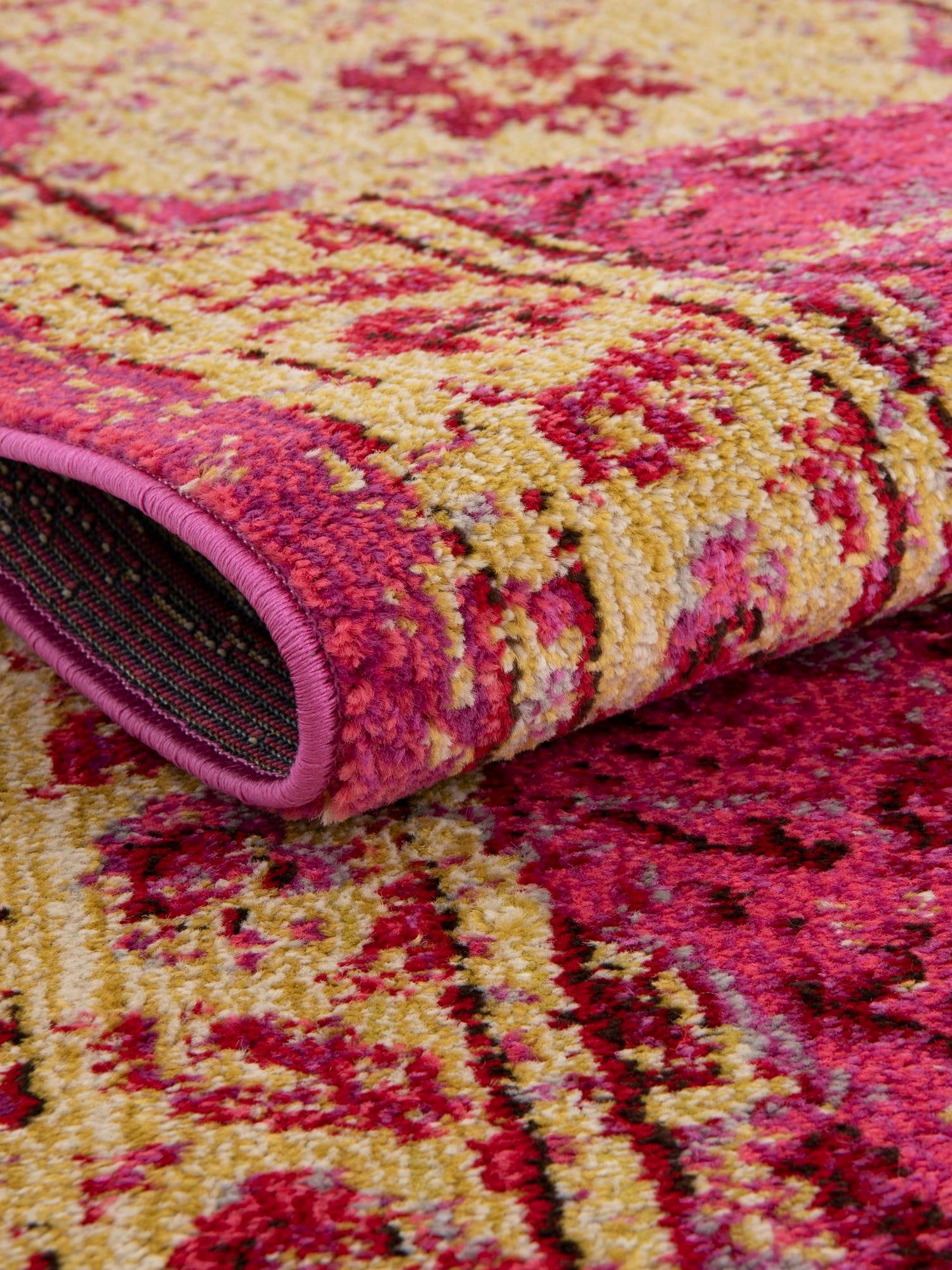 Pink 10' 6 x 16' 5 Medici Rectangle Area Rug 100% Polypropylene Traditional Vintage Classic Carpet for Home Interior Design Decor for Sale at Rug Engine