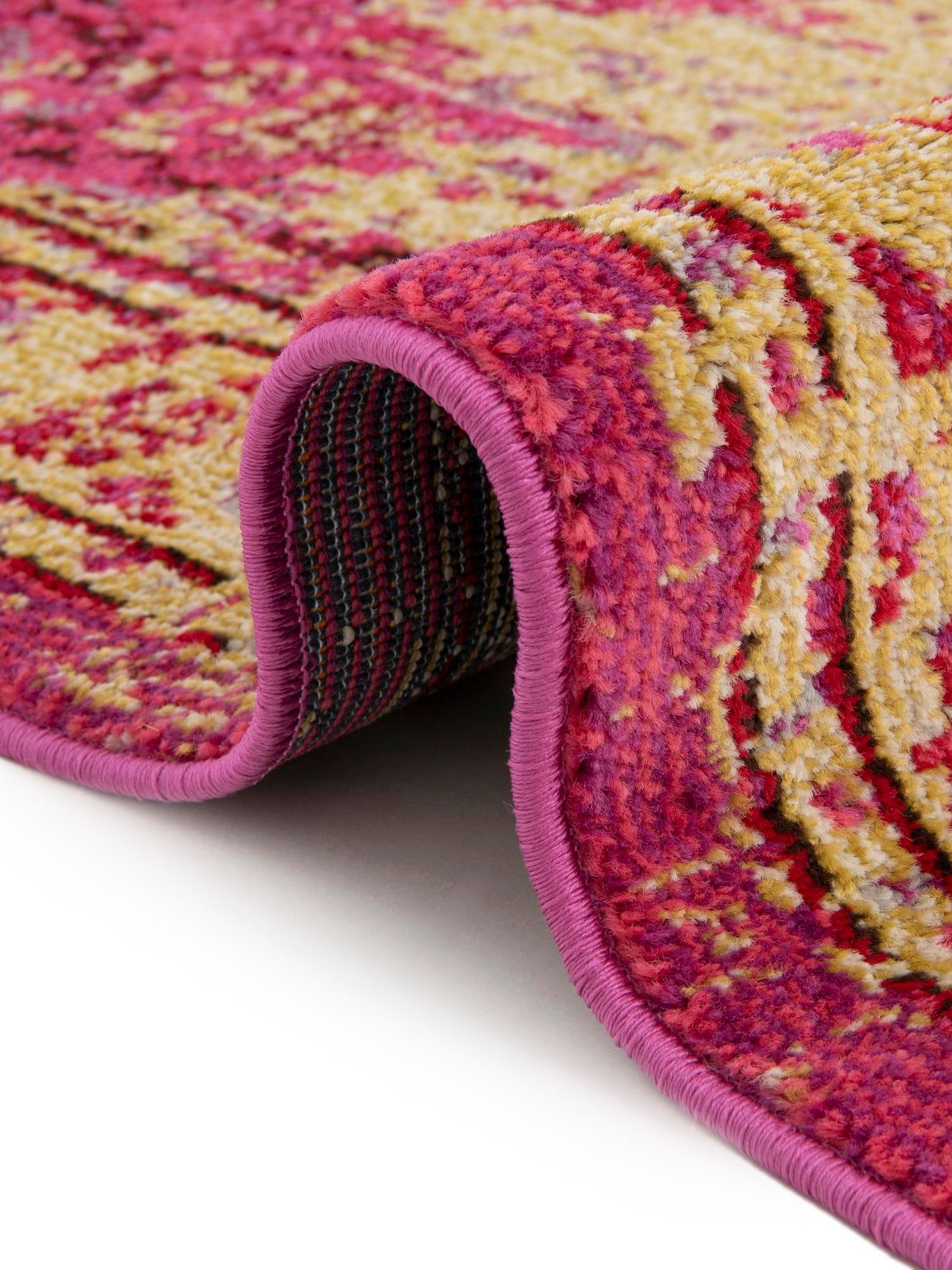 Pink 10' 6 x 16' 5 Medici Rectangle Area Rug 100% Polypropylene Traditional Vintage Classic Carpet for Home Interior Design Decor for Sale at Rug Engine