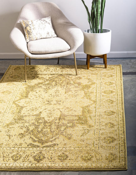 Beige 10' 6 x 16' 5 Medici Rectangle Area Rug 100% Polypropylene Traditional Vintage Classic Carpet for Home Interior Design Decor for Sale at Rug Engine