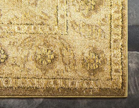 Beige 2' 7 x 10' Medici Runner Area Rug 100% Polypropylene Traditional Vintage Classic Carpet for Home Interior Design Decor for Sale at Rug Engine