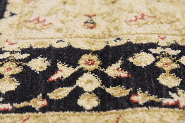 Beige 2' 7 x 10' Edinburgh Runner Area Rug 100% Polypropylene Easy Clean With Cotton Backing Traditional Classic Design Carpet for Living, Dining Room, Office for Sale at Rug Engine