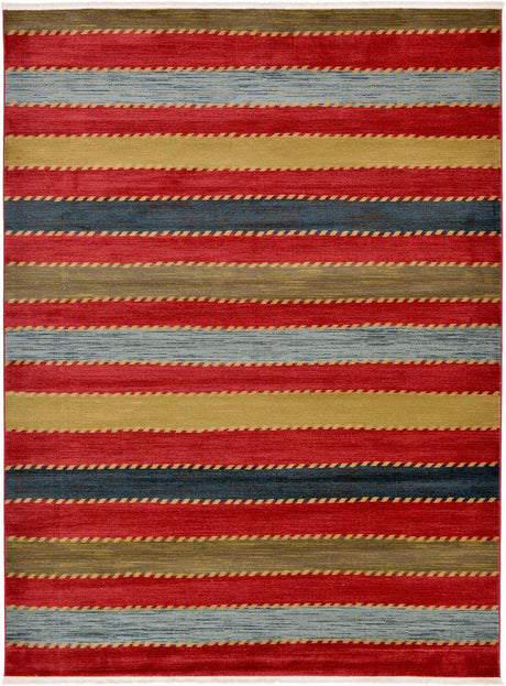 Multicolor 8' x 11' Fars Rectangle Area Rug 100% Polypropylene Unique Traditional Carpet for Classical Living, Dining Room & Office Spaces for Sale at Rug Engine