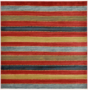 Multicolor 10' x 10' Fars Square Area Rug 100% Polypropylene Unique Traditional Carpet for Classical Living, Dining Room & Office Spaces for Sale at Rug Engine