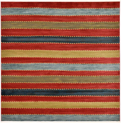 Multicolor 10' x 10' Fars Square Area Rug 100% Polypropylene Unique Traditional Carpet for Classical Living, Dining Room & Office Spaces for Sale at Rug Engine