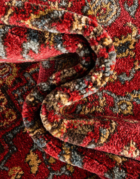 Red 2' x 3' 1 Sahand Rectangle Area Rug Affordable Easy Clean Traditional Design Durable Carpet for Home Interior Design Living Room Dining Office for Sale at Rug Engine