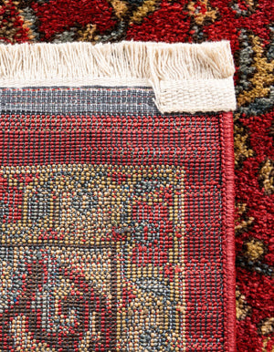 Red 8' x 10' Sahand Rectangle Area Rug Affordable Easy Clean Traditional Design Durable Carpet for Home Interior Design Living Room Dining Office for Sale at Rug Engine
