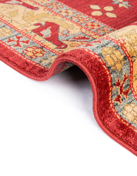 Red 2' x 3' 1 Sahand Rectangle Area Rug Affordable Easy Clean Traditional Design Durable Carpet for Home Interior Design Living Room Dining Office for Sale at Rug Engine
