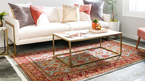 Light Blue 5' 1 x 8' Sahand Rectangle Rug