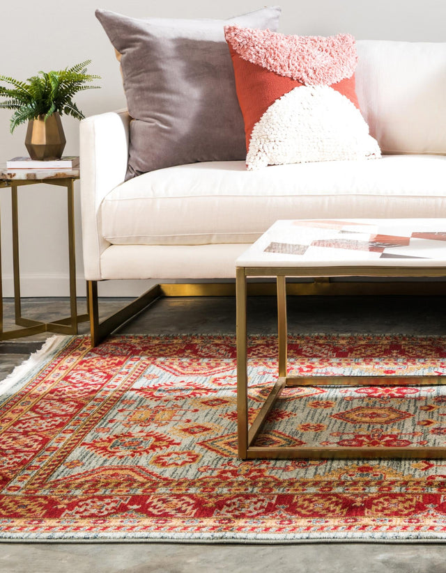 Light Blue 5' 1 x 8' Sahand Rectangle Rug