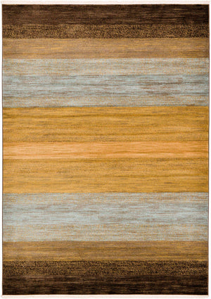 Multicolor 7' 1 x 10' Fars Rectangle Rug