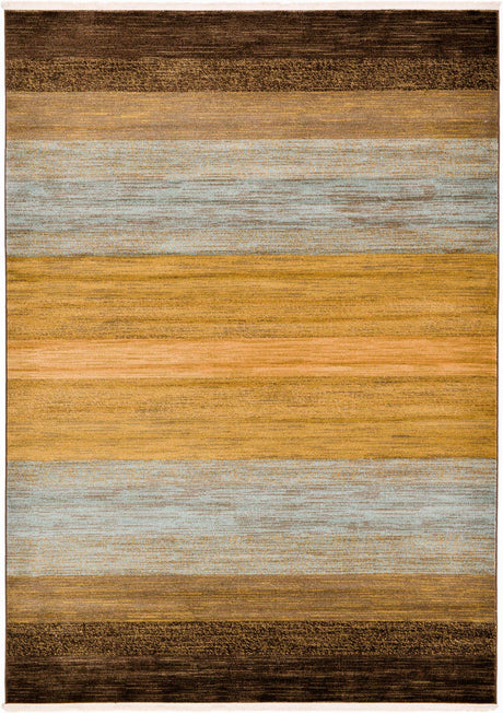 Multicolor 7' 1 x 10' Fars Rectangle Area Rug 100% Polypropylene Unique Traditional Carpet for Classical Living, Dining Room & Office Spaces for Sale at Rug Engine