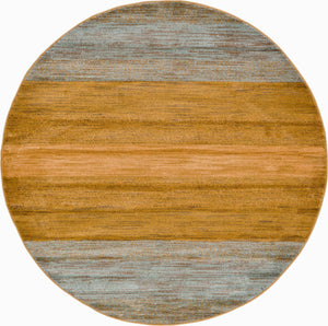 Multicolor 6' 1 x 6' 1 Fars Round Area Rug 100% Polypropylene Unique Traditional Carpet for Classical Living, Dining Room & Office Spaces for Sale at Rug Engine