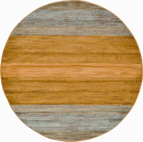 Multicolor 6' 1 x 6' 1 Fars Round Area Rug 100% Polypropylene Unique Traditional Carpet for Classical Living, Dining Room & Office Spaces for Sale at Rug Engine