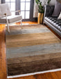 Multicolor 6' 1 x 9' Fars Rectangle Area Rug 100% Polypropylene Unique Traditional Carpet for Classical Living, Dining Room & Office Spaces for Sale at Rug Engine