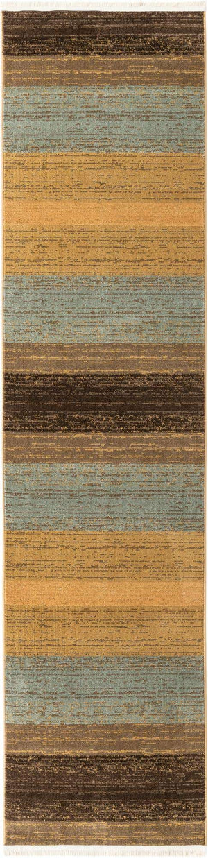Multicolor 2' 7 x 10' Fars Runner Area Rug 100% Polypropylene Unique Traditional Carpet for Classical Living, Dining Room & Office Spaces for Sale at Rug Engine