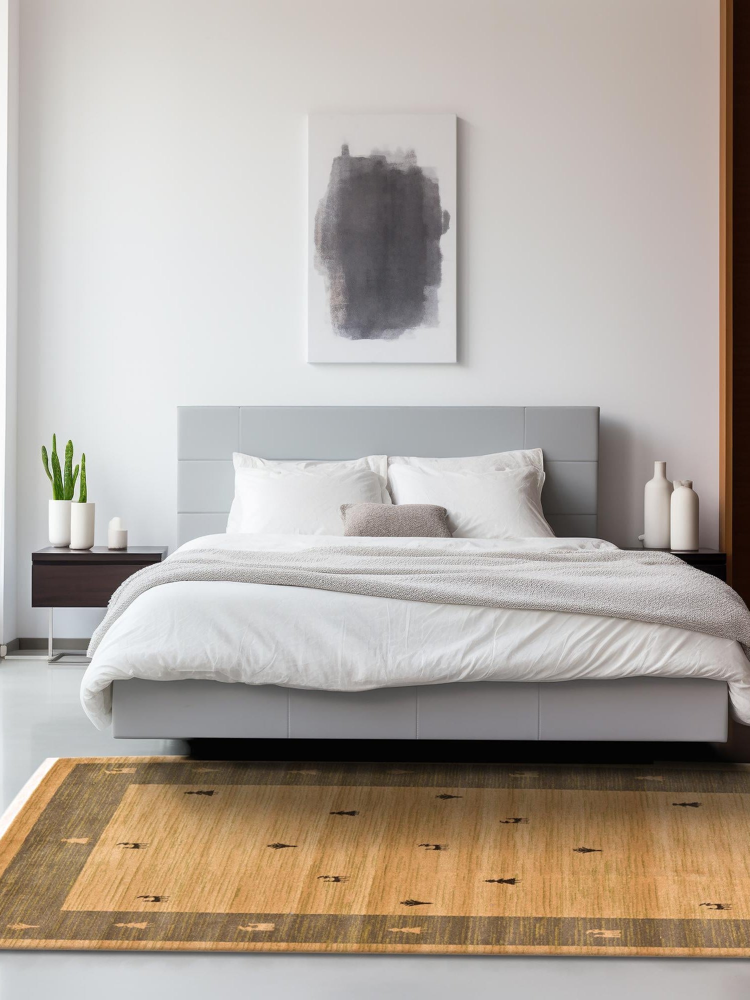 Tan 10' x 13' 1 Fars Rectangle Area Rug 100% Polypropylene Unique Traditional Carpet for Classical Living, Dining Room & Office Spaces for Sale at Rug Engine