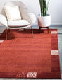 Terracotta 9' x 12' Del Mar Rectangle Area Rug 100% Polypropylene Easy Clean Stain Resistant Vivid Modern Carpet Mat for Home Decor Interior Designing for Sale at Rug Engine
