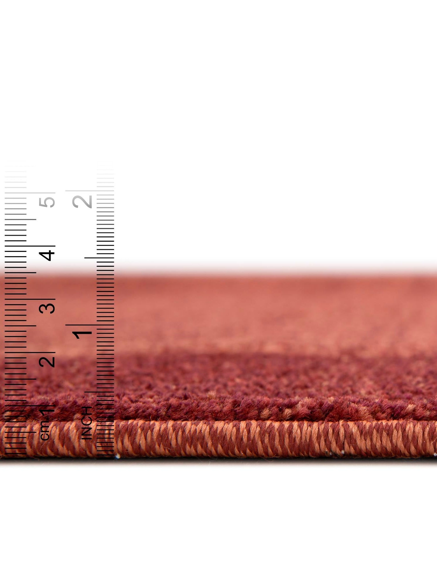 Terracotta 6' 1 x 9' Del Mar Rectangle Area Rug 100% Polypropylene Easy Clean Stain Resistant Vivid Modern Carpet Mat for Home Decor Interior Designing for Sale at Rug Engine