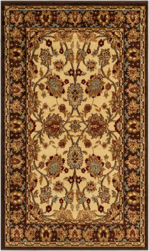 Cream 3' 1 x 5' 3 Voyage Rectangle Area Rug