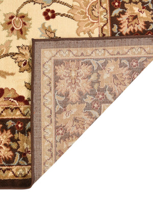 Cream 4' 1 x 4' 1 Voyage Square Rug