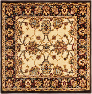 Cream 4' 1 x 4' 1 Voyage Square Rug