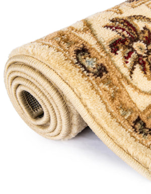 Cream 4' 1 x 4' 1 Voyage Square Area Rug