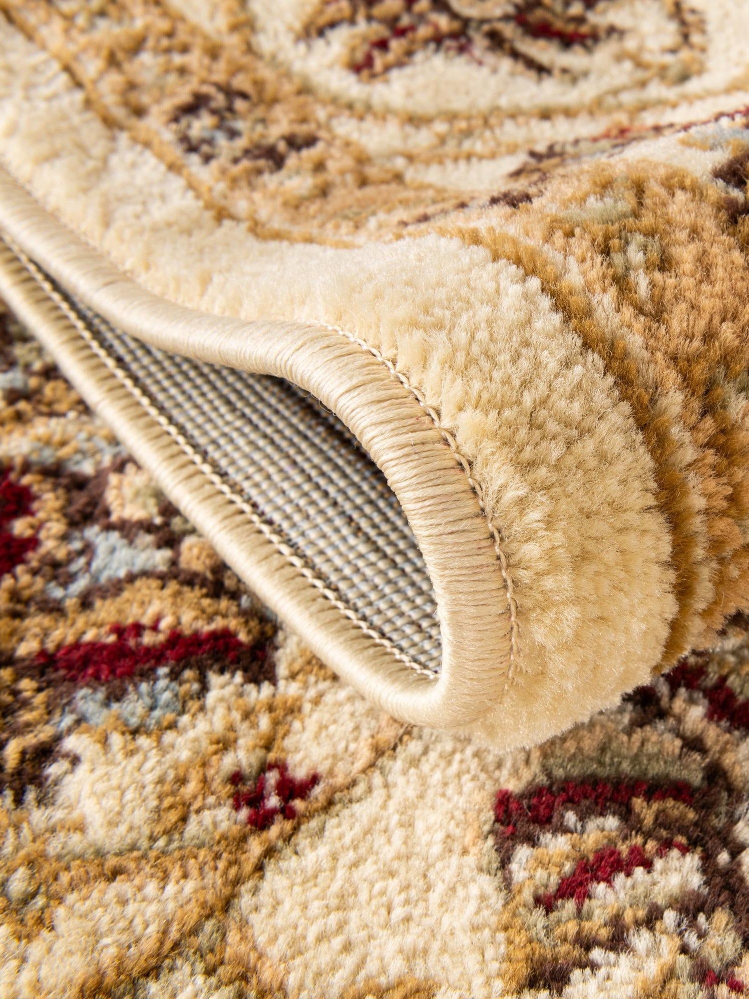 Cream 3' 3 x 5' 3 Voyage Rectangle Area Rug