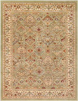 Light Green 9' x 12' Voyage Rectangle Area Rug