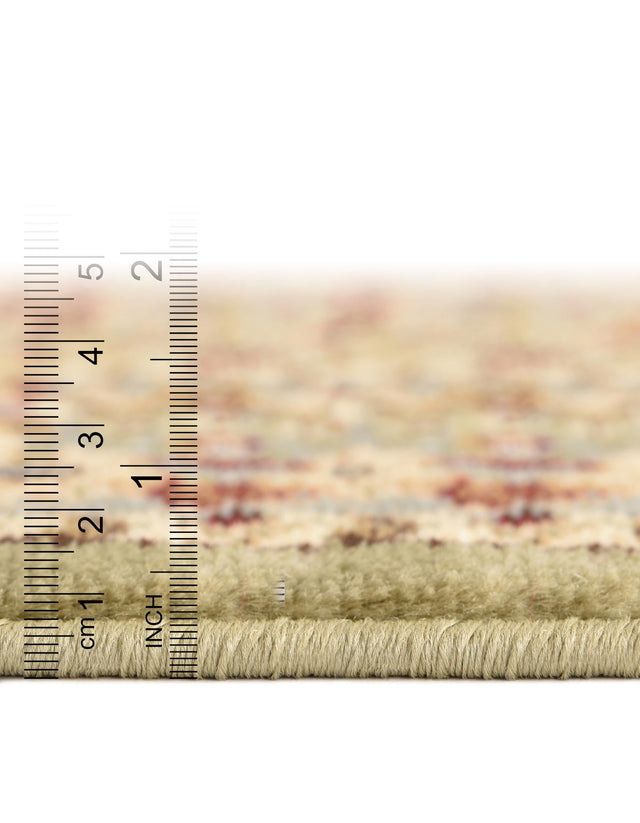 Light Green 6' 1 x 6' 1 Voyage Round Area Rug