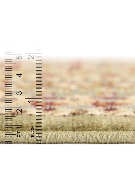 Light Green 7' 10 x 7' 10 Voyage Round Area Rug Persian Inspired Classic Traditional Design Durable Carpet Mat for Home Interior Design for Sale at Rug Engine
