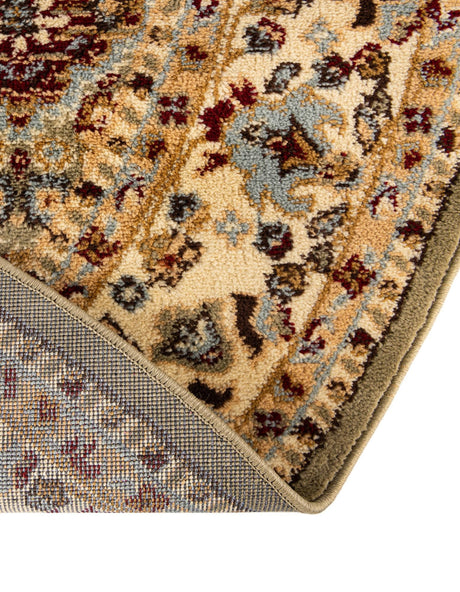Light Green 7' 10 x 7' 10 Voyage Round Area Rug Persian Inspired Classic Traditional Design Durable Carpet Mat for Home Interior Design for Sale at Rug Engine