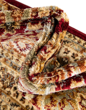 Red 6' 1 x 6' 1 Voyage Round Rug