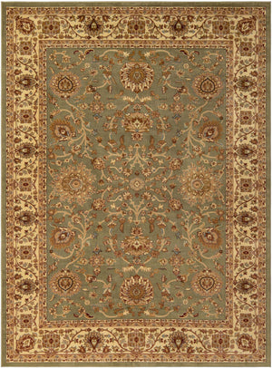 Light Green 9' x 12' Voyage Rectangle Area Rug