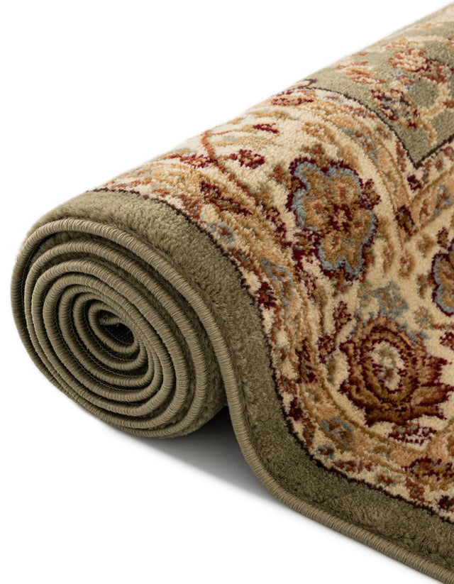 Light Green 7' 1 x 7' 1 Voyage Square Area Rug