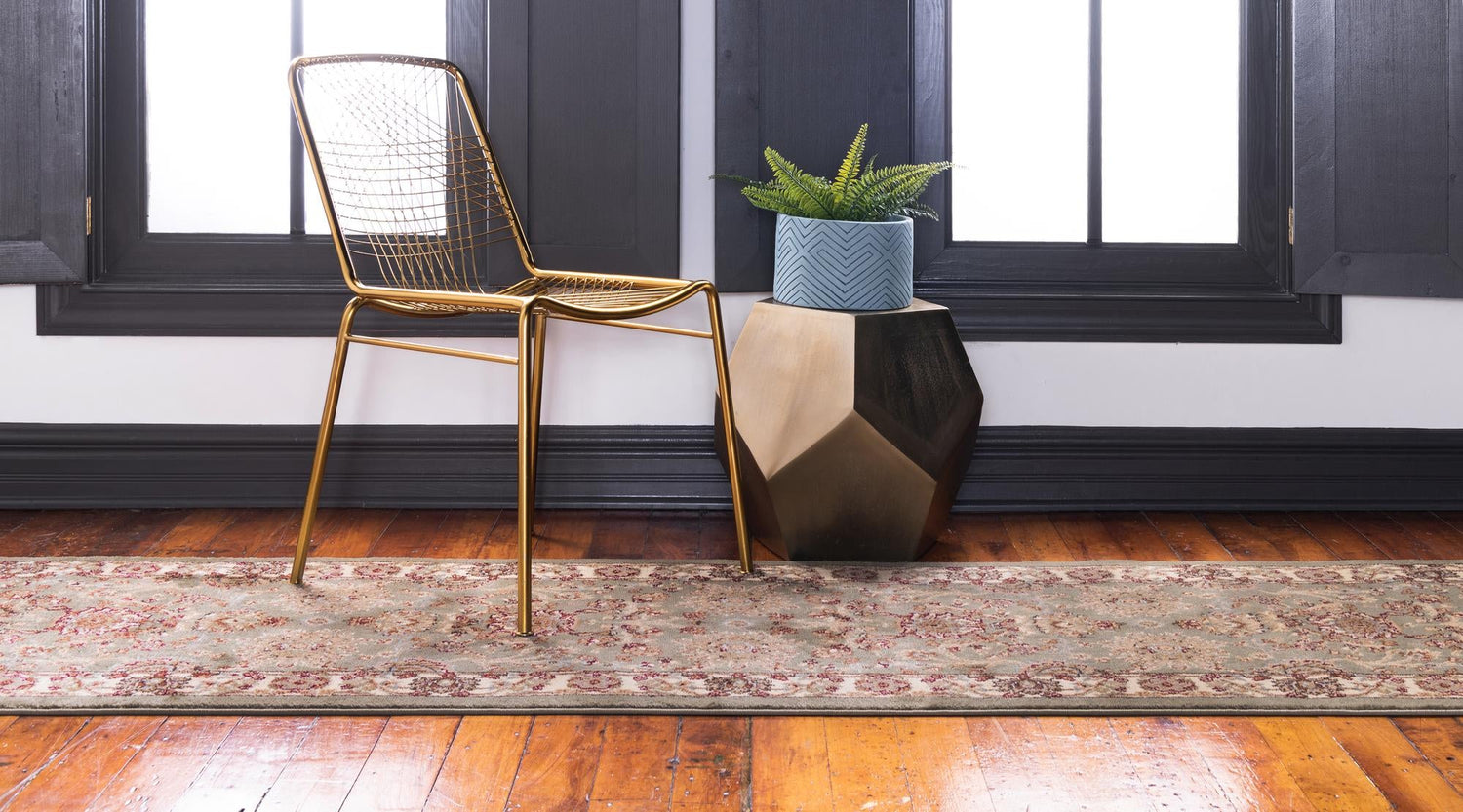 Light Green 2' x 7' 1 Voyage Runner Area Rug