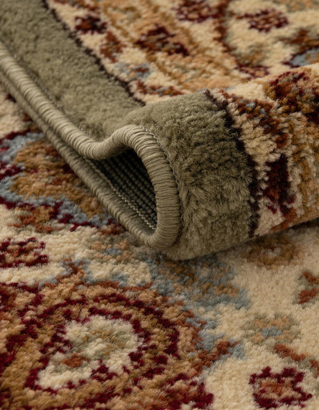 Light Green 2' 7 x 13' 1 Voyage Runner Area Rug Persian Inspired Classic Traditional Design Durable Carpet Mat for Home Interior Design for Sale at Rug Engine