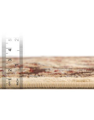 Cream 2' 7 x 10' Voyage Runner Area Rug