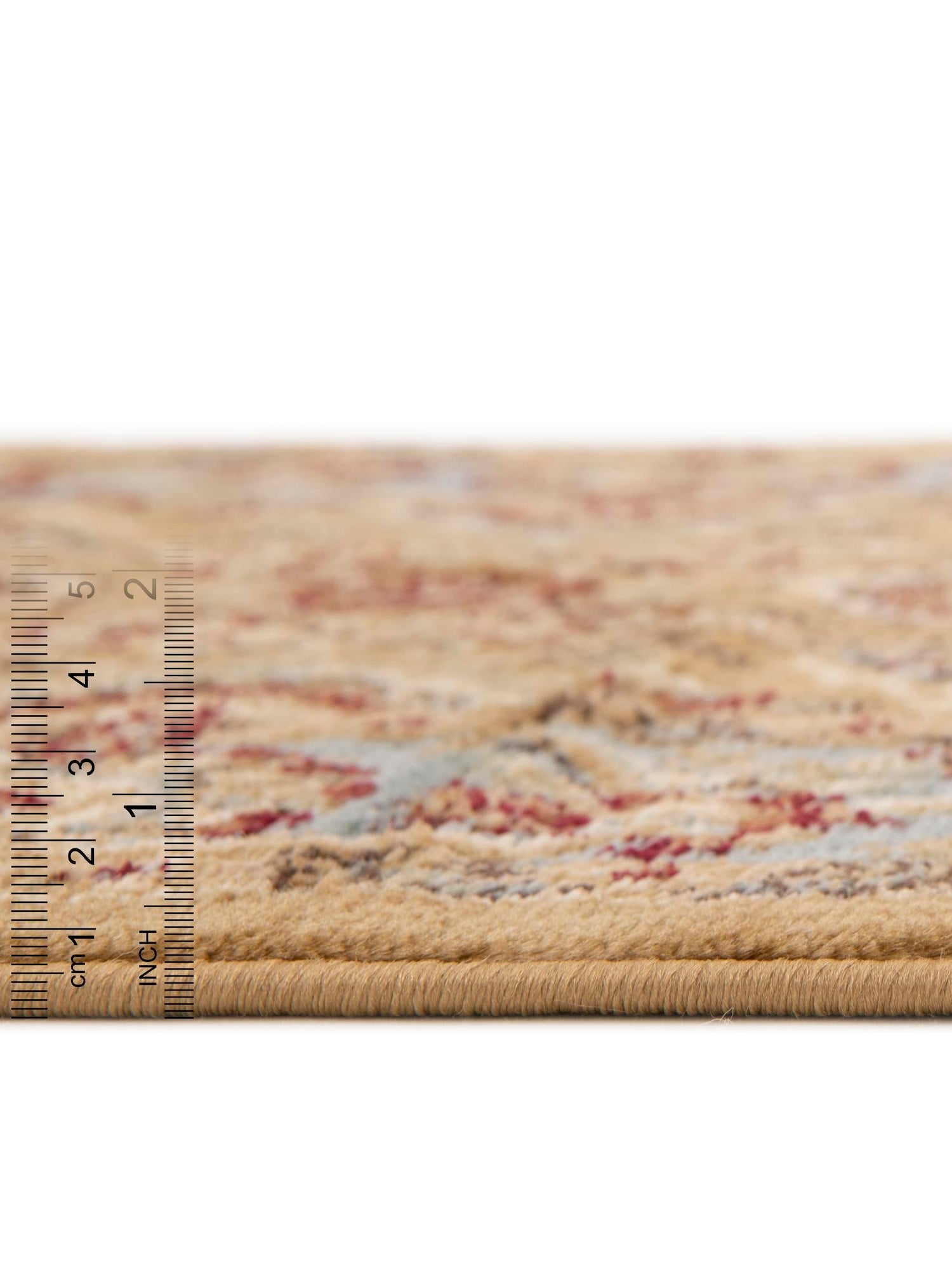 Dark Yellow 6' 1 x 6' 1 Voyage Round Area Rug