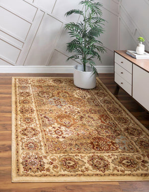 Cream 9' x 12' Voyage Rectangle Rug